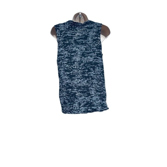 SOULCYCLE sleeveless muscle tank top tee camo black grey sheer lightweight - Picture 6 of 10